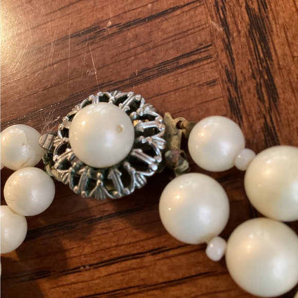 Vintage Two Strand Pearl Necklace - Picture 9 of 14